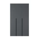 Шкаф распашной комбинированый №12 Light 1200x500x2200 Графит серый (GALTK0127000000) - изображение 1