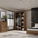 Шкаф распашной комбинированый №11 Light 1200x500x2200 Дуб эвок прибрежный (GALTK01110000000) - изображение 4