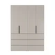 Шкаф распашной комбинированый №10 Light 1600x500x2200 Кашемир (GALTK01014000000) - изображение 1