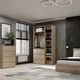 Шкаф распашной комбинированый №2 Light 1200x500x2200 Дуб сонома светлый (GALTK0213000000) - изображение 4