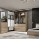 Шкаф распашной комбинированый №10 Light 1600x500x2200 Дуб сонома светлый (GALTK01013000000) - изображение 4