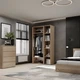 Шкаф распашной комбинированый №11 Light 1200x500x2200 Дуб сонома светлый (GALTK01113000000) - изображение 4