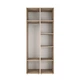 Шкаф распашной комбинированый №13 Light 800x500x2200 Дуб сонома светлый (GALTK01313000000) - изображение 2