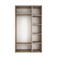 Шкаф распашной комбинированый №12 Light 1200x500x2200 Дуб сонома светлый (GALTK01213000000) - изображение 2