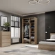 Шкаф распашной комбинированый №12 Light 1200x500x2200 Дуб сонома светлый (GALTK01213000000) - изображение 4