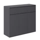Комод 3x3 Light 1038x1200x420 графит (GALT02070000000) - изображение 2
