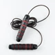 Скакалка швидкісна PowerPlay 4210 Power Weighted Jump Rope Чорна (2,7m.) - изображение 5