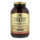 Цитрат кальцію з вітаміном Д3, Calcium Citrate, Solgar, 240 таблеток SOL-00432 - зображення 1