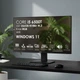 Комплект монитор+ неттоп HP/MSI EliteDesk 800 G3 s1151 Монитор 27" Core i5-6500T/ DDR4 8GB/ SSD256GB M.2/ Wi-Fi Black Мини ПК - Б/У - изображение 8