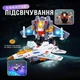 Іграшка трансформер літак 2 в 1 зі світлом та звуковими ефектами - зображення 7