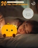 Светильник ночник силиконовый Тыква Pumpkin со встроенным аккумулятором и таймером - изображение 3