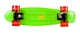 Скейт Penny Fest Green на красных светящихся колесах(157) - изображение 2