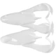 Силикон Keitech Noisy Flapper 3.5’’ #009 White (5 шт/уп) - изображение 1
