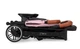 Прогулочная коляска MoMi Estelle Pink Black детская коляска тележка коляска для прогулок легкая компактная маневренная с регулировкой спинки и капюшоном до 15 кг удобная модель коляски с ручкой для транспортировки - изображение 8