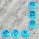 Самоклеящаяся гибкая штукатурка Sticker Wall 600х600х2,5мм Темный гранит SW-00002987 - изображение 5