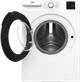 Стиральная машина Beko BM1 WFSU 36243 WW, фронтальная, узкая, 44,6 см, 6 кг, 1200 об/мин, класс C (A+++)/A/B , 15 программ, инверторный, пар, дисплей, белый c белый люком - изображение 5