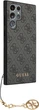 Etui plecki Guess 4G Charms Collection do Samsung Galaxy S24 Ultra Black (GUHCS24LGF4GGR) - obraz 4