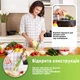 Терка кухонная ручная двусторонняя для сыра шоколада и цедры лимона из нержавеющей стали 28.5 см Красный - изображение 7