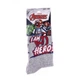 Носки MARVEL I AM A HERO светло-серый Дети 35-38, арт.83899320-1 - изображение 2