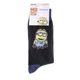 Шкарпетки MinionS SOCKS чорний Діт 39-42 - зображення 1