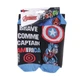 Носки Avengers CAPTAIN AMERICA черный, синий Дети 43-46 - изображение 2