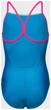 Купальник закритий для дівчат Arena SWIMSUIT LIGHT DROP SOLID синій Діти 116 см - зображення 2