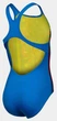 Купальник для девочек Arena Palette Swimsuit Swim Pro Back 164 см Салатовый, голубой (007918-608-164) - изображение 3