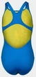 Купальник для девочек Arena Palette Swimsuit Swim Pro Back 164 см Салатовый, голубой (007918-608-164) - изображение 4