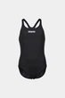 Купальник слитный для девушек Arena TEAM SWIM PRO SOLID L черный, белый Дети 98 см - изображение 7