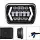 Фара Led МАЗ, КАМАЗ, тракторы, Jeep 7 дюймов 200х140х60мм 30W (алюминий) 1шт - изображение 3
