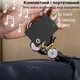 Брелок Airtag К7,поисковой трекер-GPS умное устройство с подкючением iOS для точного позиционирования ключей,вещей,сумок,кошельков - изображение 7
