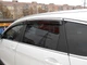 Дефлекторы окон ветровики Mercedes GL X166 13-15 с хром молдингом HIC Мерседес Гл АМ0034097 - изображение 6