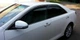 Дефлекторы окон ветровики Kia Optima 11-15 с хром молдингом HIC КИА Оптима АМ0001826 - изображение 6