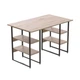 Комп'ютерний стіл Ferrum-decor Карен 75x140x60 чорний ДСП Дуб Сан-Марино 16мм (FRD-102053) - зображення 1