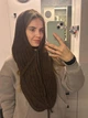 Теплий вовняний капор на кнопках Zefur One size шоколадний - изображение 2