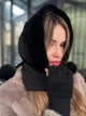 Косинка хустка норкова капор One Size чорна - изображение 8