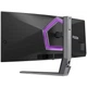 TFT 34' AOC AG346UCD, QD-OLED, UWQHD, 175Гц, 0,03мс, вигнутий, HDMIx2, DP, USB-hub, HAS, чорно-сірий - изображение 6