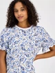 Блузка женская Tommy Hilfiger 627784775 XS Голубая (1159851674) - изображение 4