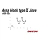 Крючок Decoy AH-10 Area Hook Type X Jove 06, 10 шт/уп - изображение 2