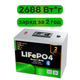 Аккумулятор LiFePO4 KOO 25,6V – 100 Ah (2688Wh) металл LCD (BMS 150A/50А) Smart BT - изображение 1