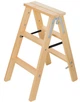 Drabina drewniana Kadax Opawa 3 stopnie PST3 (5903699491171) - obraz 1
