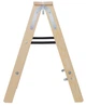 Drabina drewniana Kadax Opawa 3 stopnie PST3 (5903699491171) - obraz 3