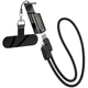 Дата кабель Hoco X126 Experto Type-C to Lightning 30W + Phone Holder & Lanyard (0.35m) Black - зображення 1