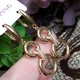 Сережки Xuping Jewelry довжина 4.4см ширина 1.5см медичне золото позолота 18К с1644 - зображення 3