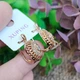 Сережки Xuping Jewelry довжина 2см ширина 1.5см медичне золото позолота 18К с1496 - зображення 4