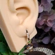 Серьги Xuping Jewelry длина 3.5см ширина 8мм медицинское золото позолота 18К с1648 - изображение 6