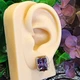 Серьги Xuping Jewelry длина 1.4см ширина 1.1см медицинское золото позолота 18К с1478 - изображение 6
