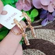 Серьги Xuping Jewelry длина 3см ширина 8мм медицинское золото позолота 18К с1604 - изображение 5