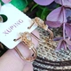 Сережки Xuping Jewelry довжина 1.8см ширина 1.2см медичне золото позолота 18К с1598 - зображення 5