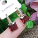 Сережки Xuping Jewelry довжина 1.9см ширина 9мм медичне золото позолота 18К с1399 - зображення 3